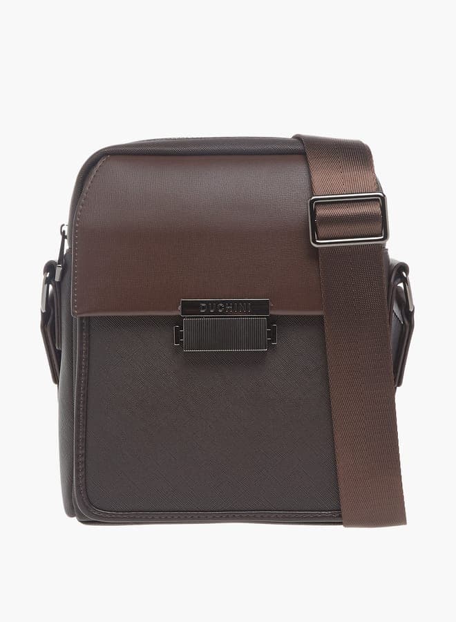 DUCHINI Mens Elegance Crossbody: Style Meets Functionality - Image 1