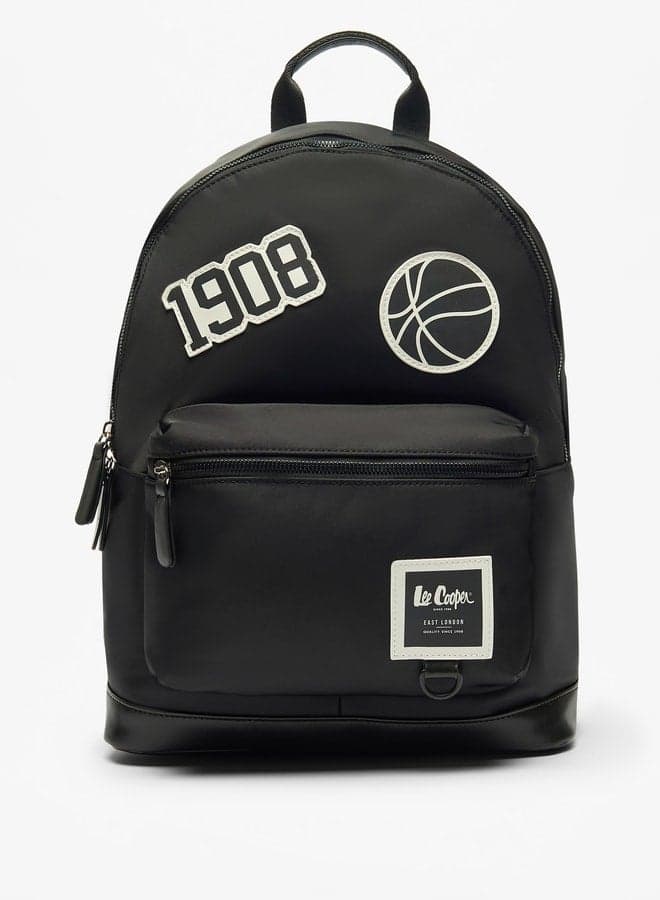 Lee Cooper Chic Applique Backpack for Women 30x13x41 cm - Image 1