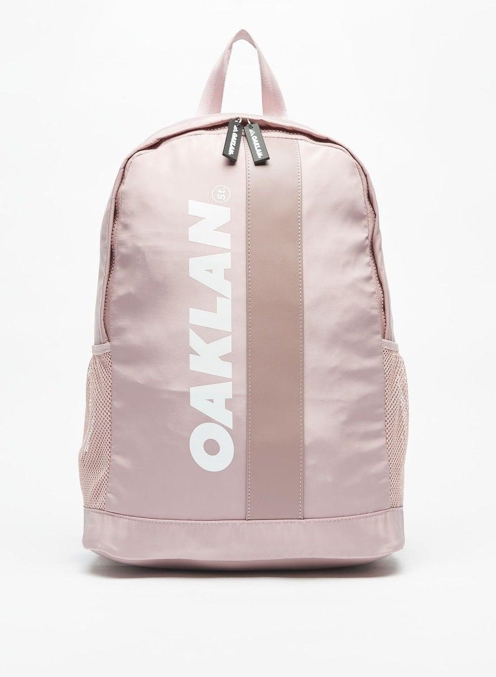 Oaklan by Shoexpress Chic Logo Print Women's Backpack - Image 1