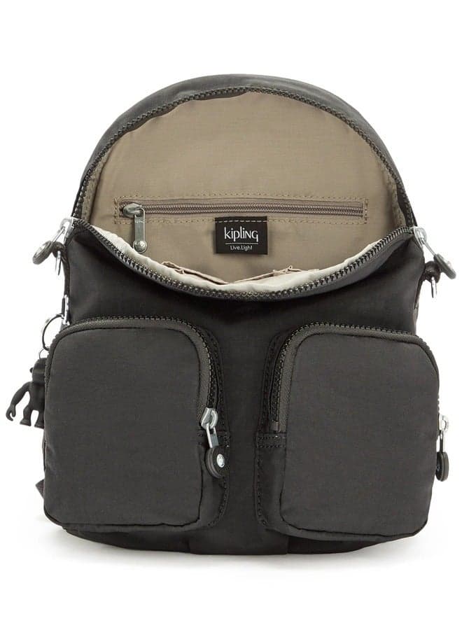 Kipling Firefly Up Small Convertible Backpack - Black Noir - Image 1