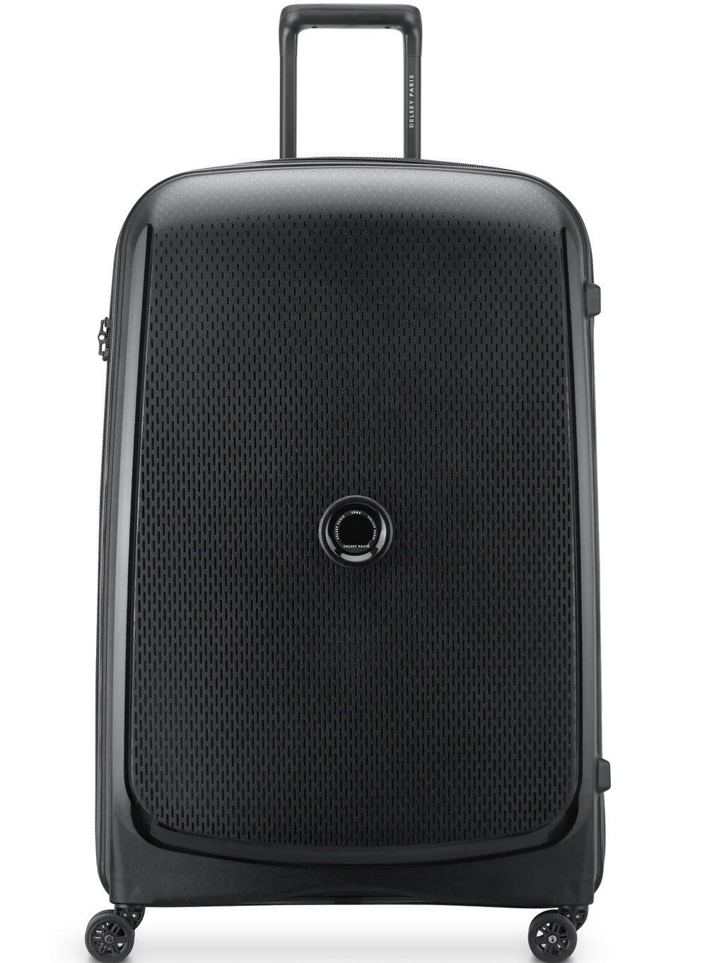 DELSEY Paris Belmont Plus 83cm Non-Expandable Black Check-In Luggage
