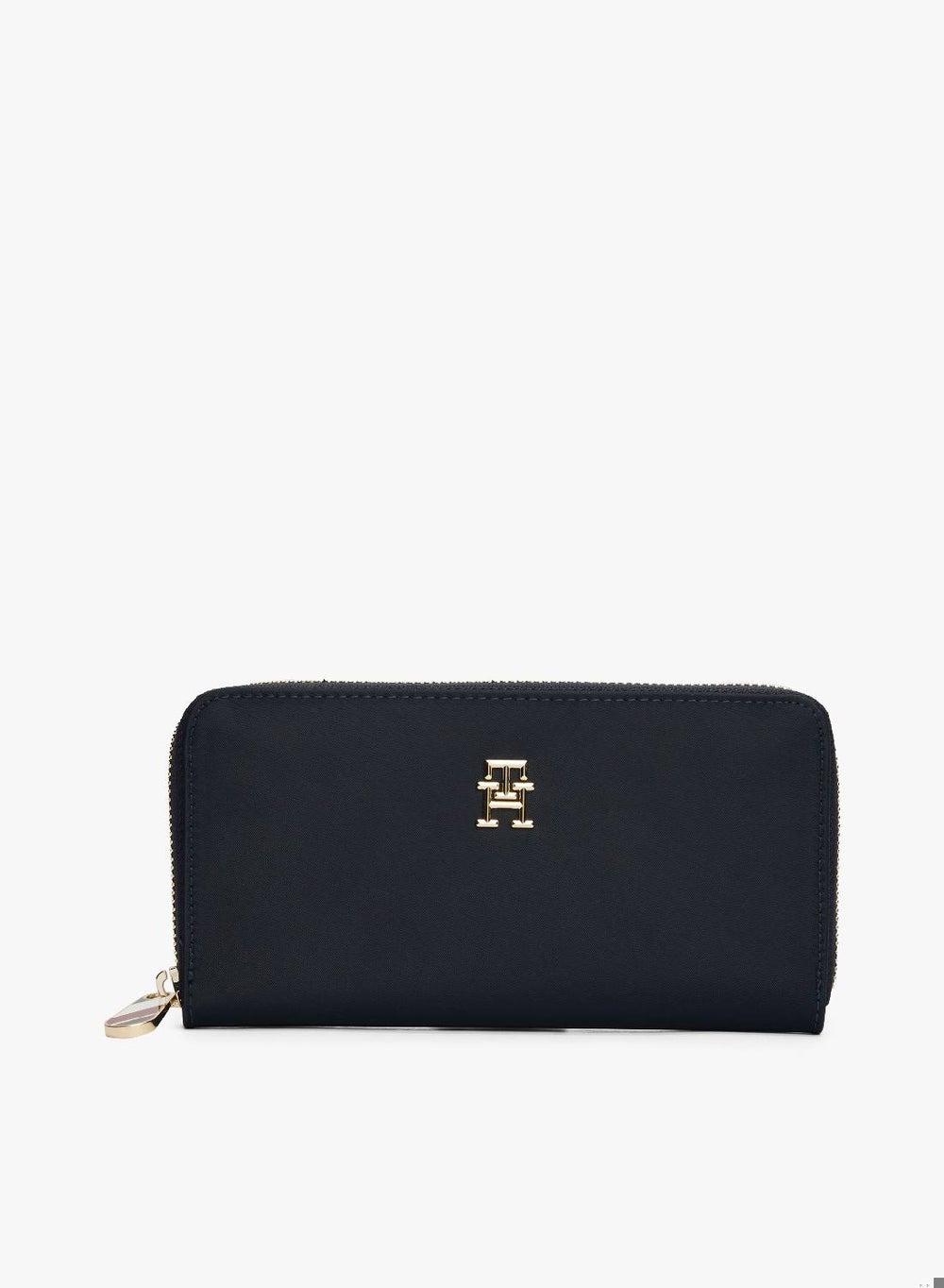 TOMMY HILFIGER Elegant Space Blue Large Women's Wallet