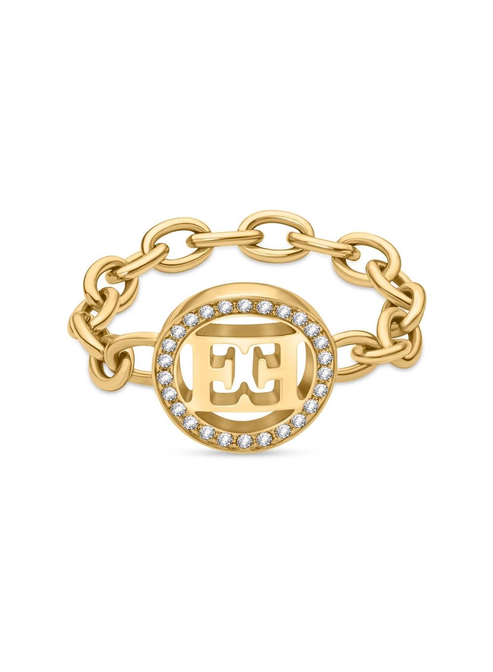 ESCADA Isabella 52MM Gold Plated Elegance Ring - Image 1