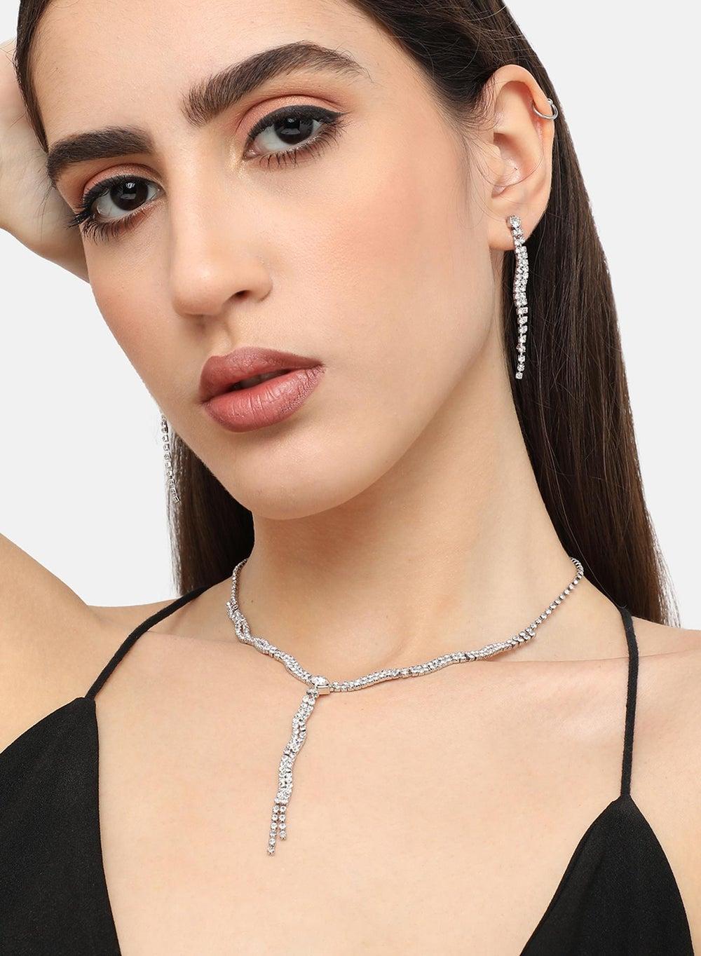 طقم الحفلات المذهل بتصميم كوندان والخرز الأخضر من SOHI - Image 1