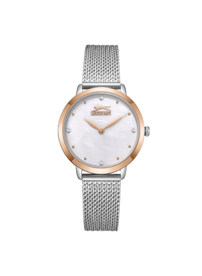 Slazenger Elegance Mesh Analog Watch SL.9.2397.3.06 - 32mm - Image 1