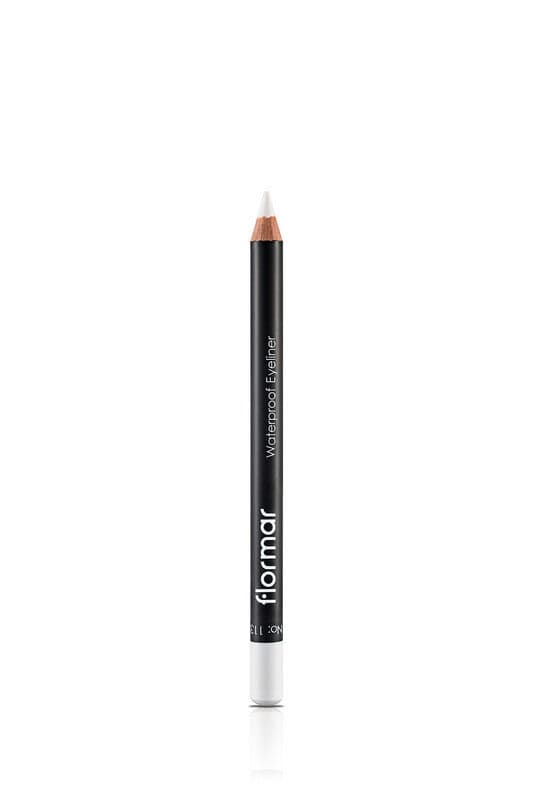 Flormar 113 PURE WHITE - Precision Eyeliner Pencil - Image 1