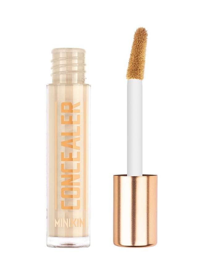 Beige Mini Concealer: Flawless Coverage On-the-Go - Image 1