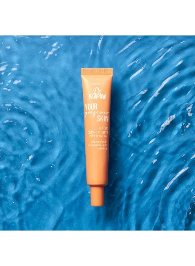 كريم Dr Pawpaw للوجه بعامل حماية 50+ لبشرة متألقة - Image 1
