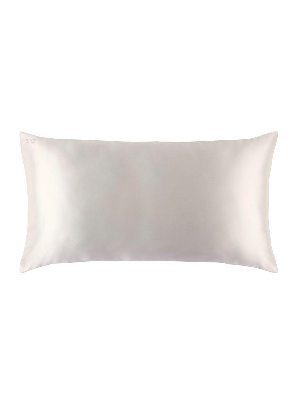 Luxurious King-Size White Pillow Case for Enhanced Beauty Sleep - Image 1