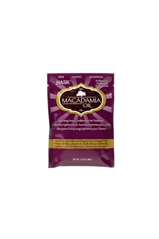 علاج Hask بزيت المكاديميا لترطيب وتقوية الشعر 50جم - Image 1