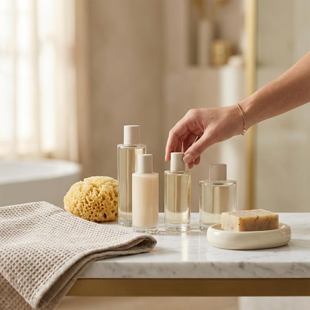 الاستحمام والجسم