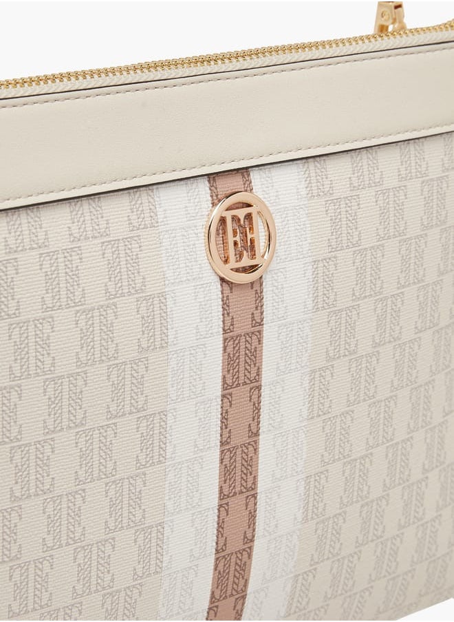 buy-elle-women-monogram-textured-crossbody-bag-with-adjustable-strap_4v1