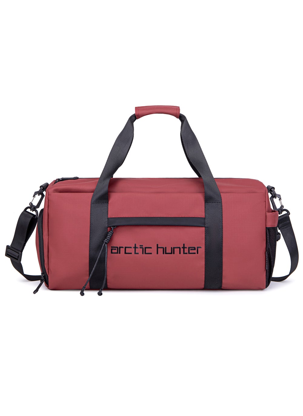 buy-arctic-hunter-premium-gym-bag-water-resistant-duffel-bag-with-shoe-compartment-and-detachable-shoulder-straps-for-men-and-women-lx00537-red_o57