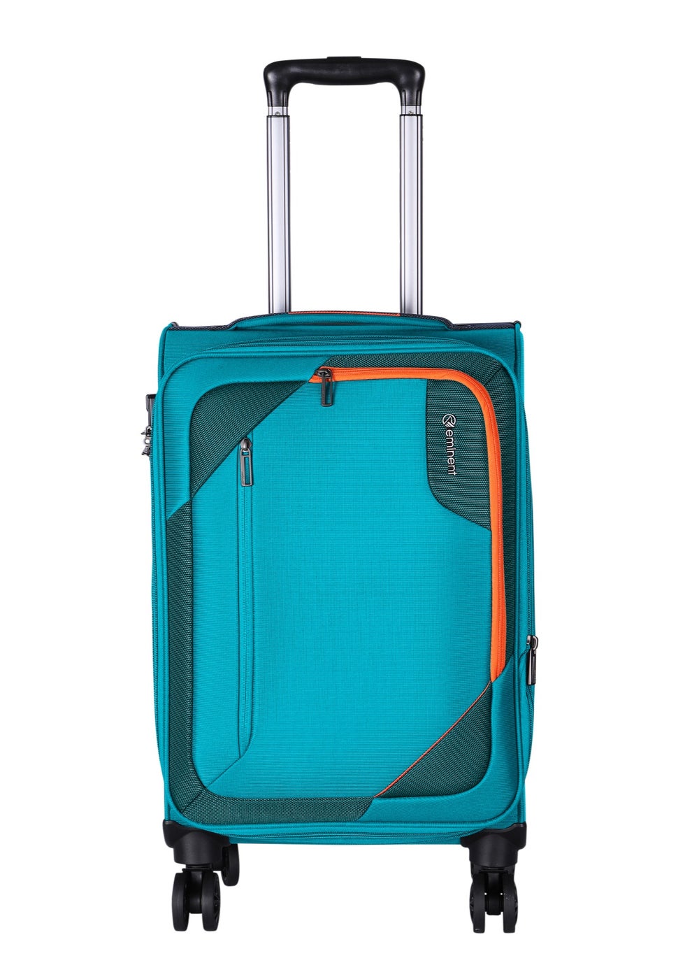 buy-eminent-expandable-luggage-trolley-bag-soft-suitcase-for-unisex-travel-polyester-shell-lightweight-with-tsa-lock-double-spinner-wheels-e765sz-carry-on-20-inch-green_cjw
