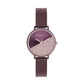buy-french-connection-women-s-analog-watch-with-brown-stainless-steel-mesh-band-purple-dial_9ta