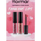 Flormar Silk Matte Duo: 10 Tender Terra & 02 Fall Rose