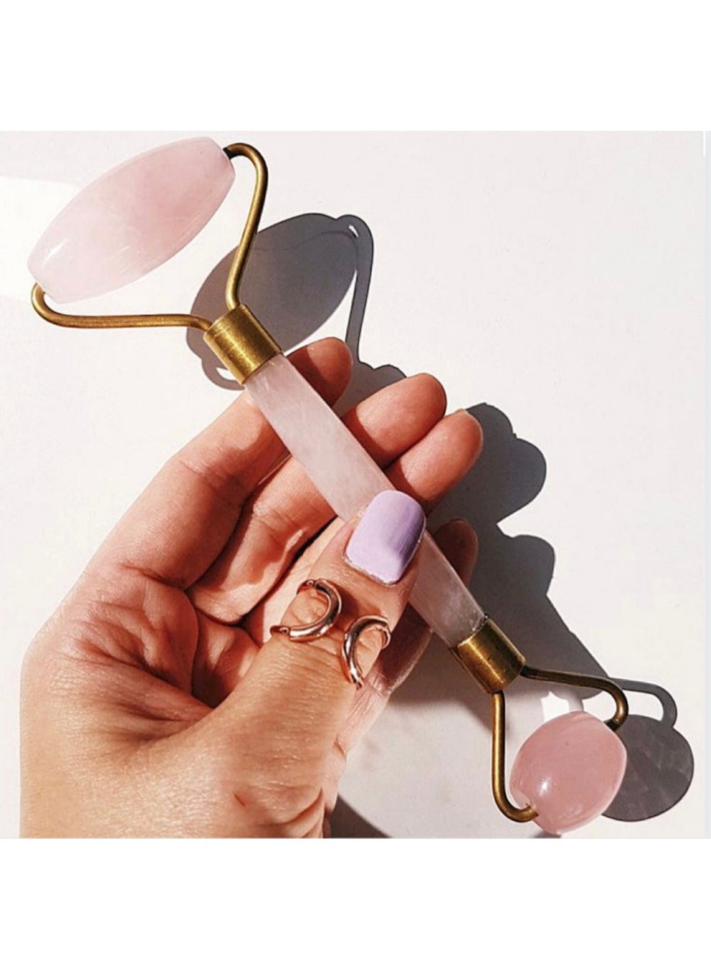 buy-fashonara-rainbow-streak-heavyweight-rose-quartz-face-roller-natural-stone-with-rose-gold-finish-facial-massage-tool-for-glowing-skin_332
