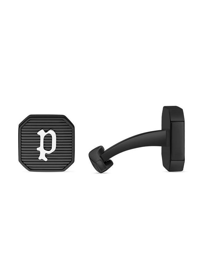 buy-police-square-shape-black-with-stainless-steel-p-logo-cufflinks-for-men_0cr