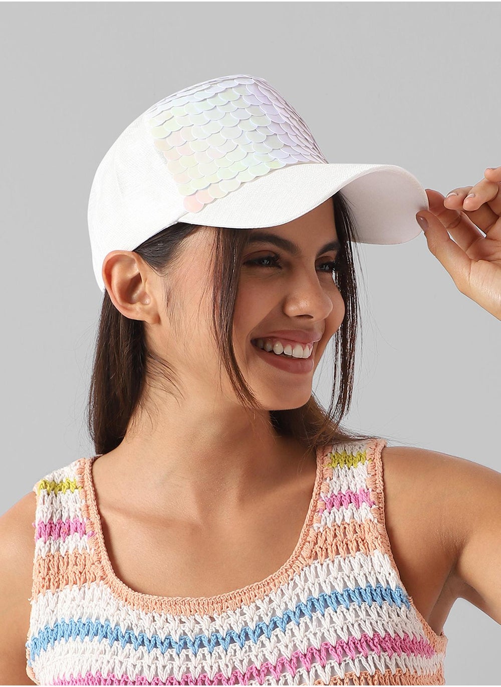 buy-haute-sauce-maxi-sequin-baseball-cap-white_wnz