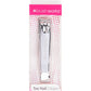 Brushworks Stainless Steel Toenail Clipper with File