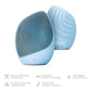 Aquamarine 5-in-1 Sonic Facial Brush | Smart App-Controlled Cleanser