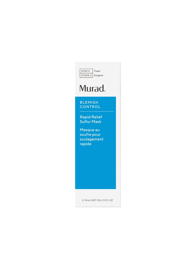 74ml Rapid Relief Sulfur Mask for Clear Skin