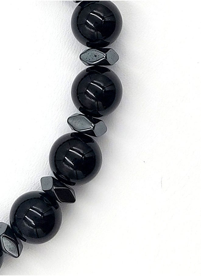 buy-chrysostomos-handmade-beaded-men-s-bracelet-with-black-onyx-and-hematite-durable-silicone-elastic_izh