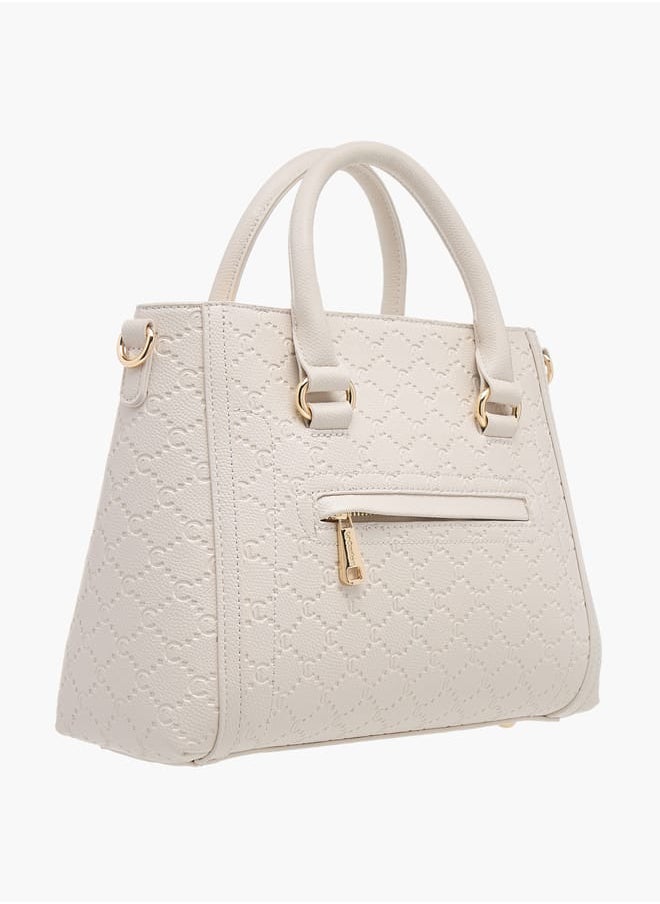 buy-le-confort-women-monogram-embossed-tote-bag-with-detachable-strap-and-zip-closure_npc