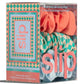 Sea Mist Silk Scrunchies - Luxury Set of 3