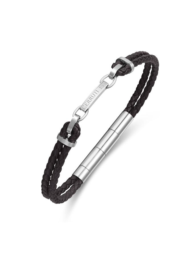 buy-cerruti-1881-sandro-black-leather-bracelet-with-stainless-steel-link-motif-for-men_6jr