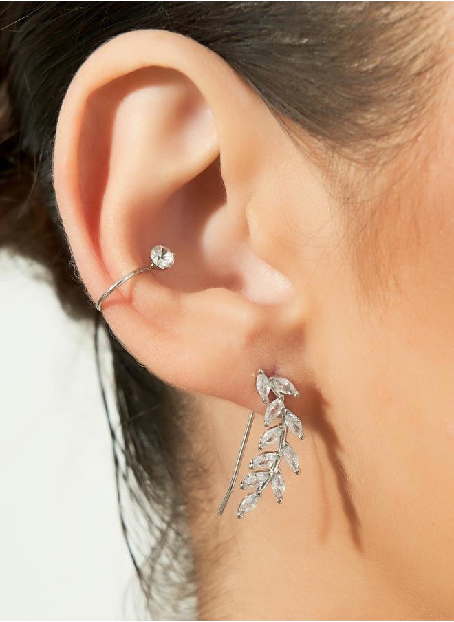 buy-styli-set-of-3-leaves-design-cuff-earrings_g9q