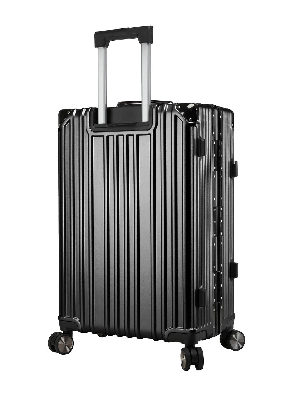 buy-cabinpro-lightweight-aluminum-frame-fashion-luggage-trolley-polycarbonate-hard-case-medium-checked-luggage-suitcase-with-4-quite-360-degree-double-spinner-wheels-cp001-black_d3u