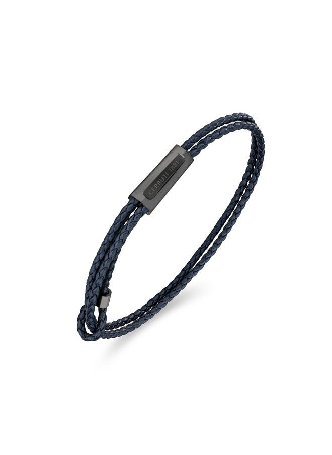buy-cerruti-1881-duals-braceletdouble-tour-navy-blue-leather-with-iconic-logobold-statement-accessory-for-men_juu