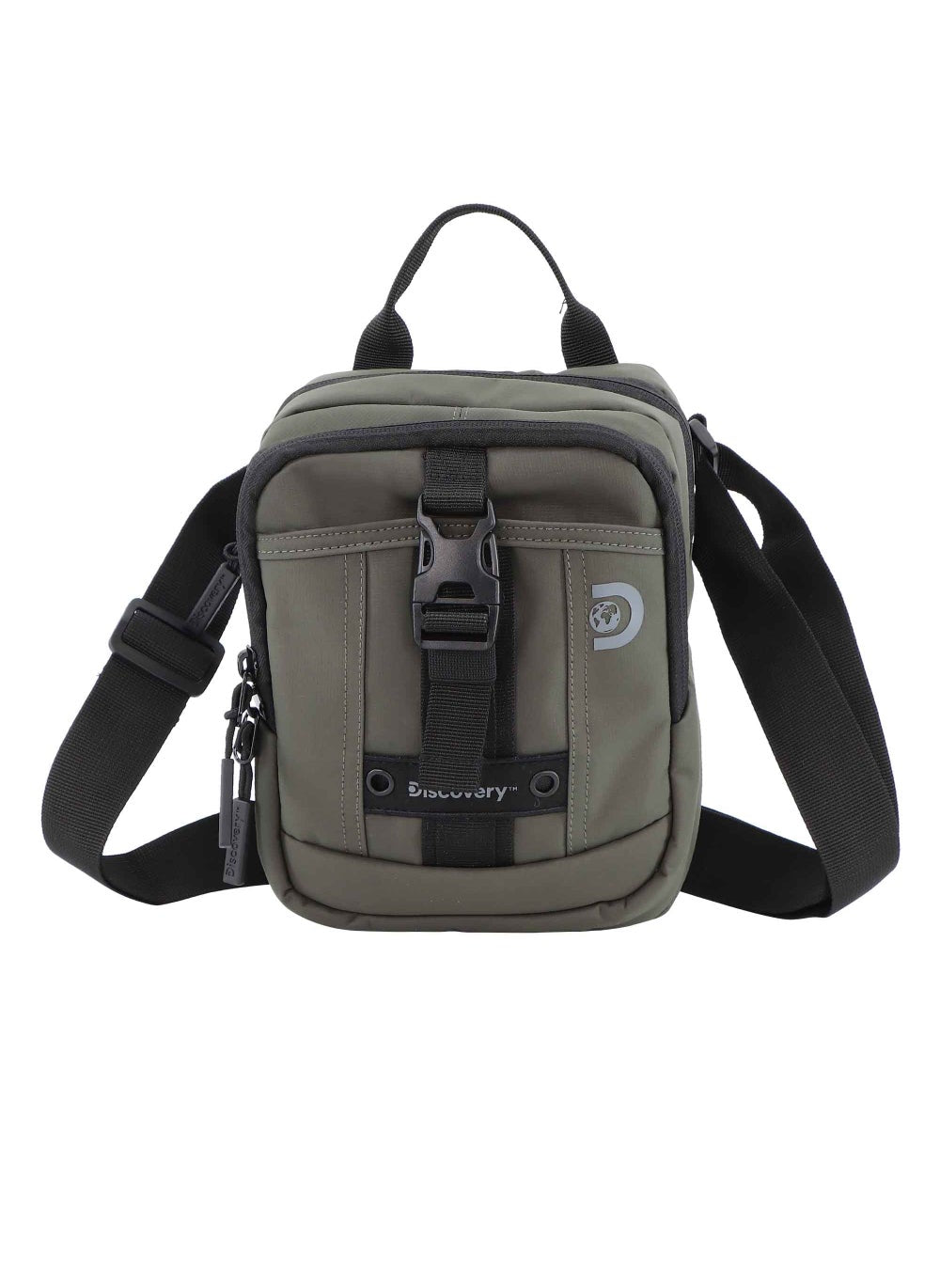 buy-discovery-discovery-shield-rpet-polyester-utility-bag-khaki-zipper-compartment-casual-shoulder-bag-for-men-and-women-removable-shoulder-strap-secure-rfid-pocket_40x