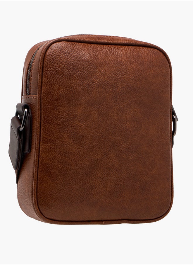 buy-duchini-men-s-textured-crossbody-bag-with-adjustable-strap-and-zip-closure_q1g