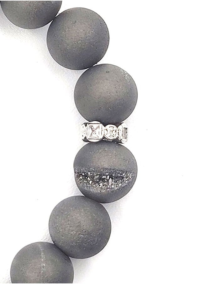 buy-chrysostomos-handmade-beaded-bracelet-for-men-with-silver-druzy-agate-and-silver-stainless-steel_6hi