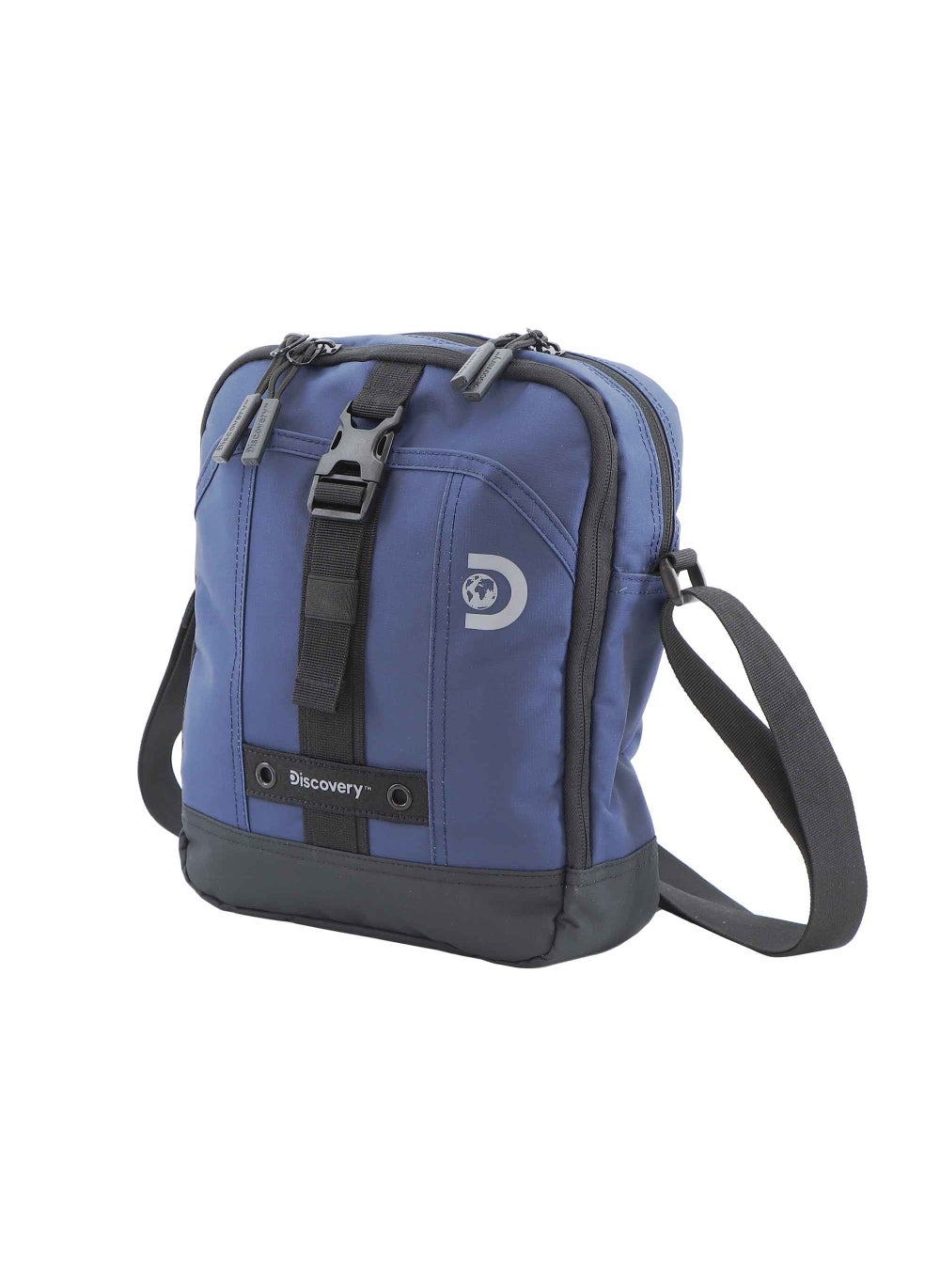 buy-discovery-discovery-shield-rpet-polyester-tablet-utility-bag-blue-compact-travel-bag-for-men-and-women-shoulder-bag-portable-organizer-sustainable-material-and-eco-friendly_z6r