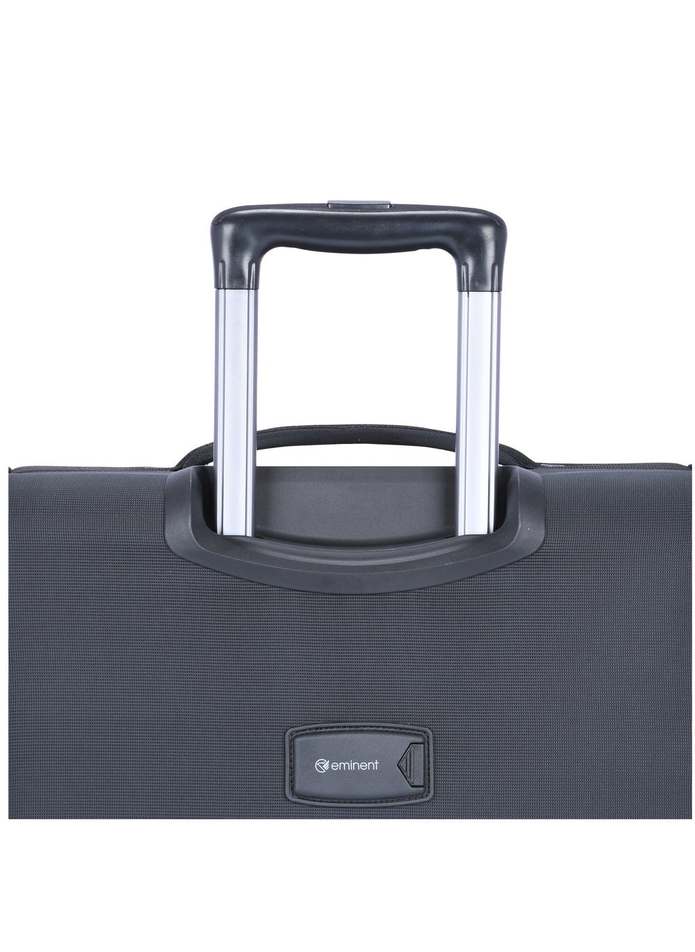 buy-eminent-unisex-soft-travel-bag-medium-luggage-trolley-polyester-lightweight-expandable-4-double-spinner-wheeled-suitcase-with-3-digit-tsa-lock-e788-black_2v5