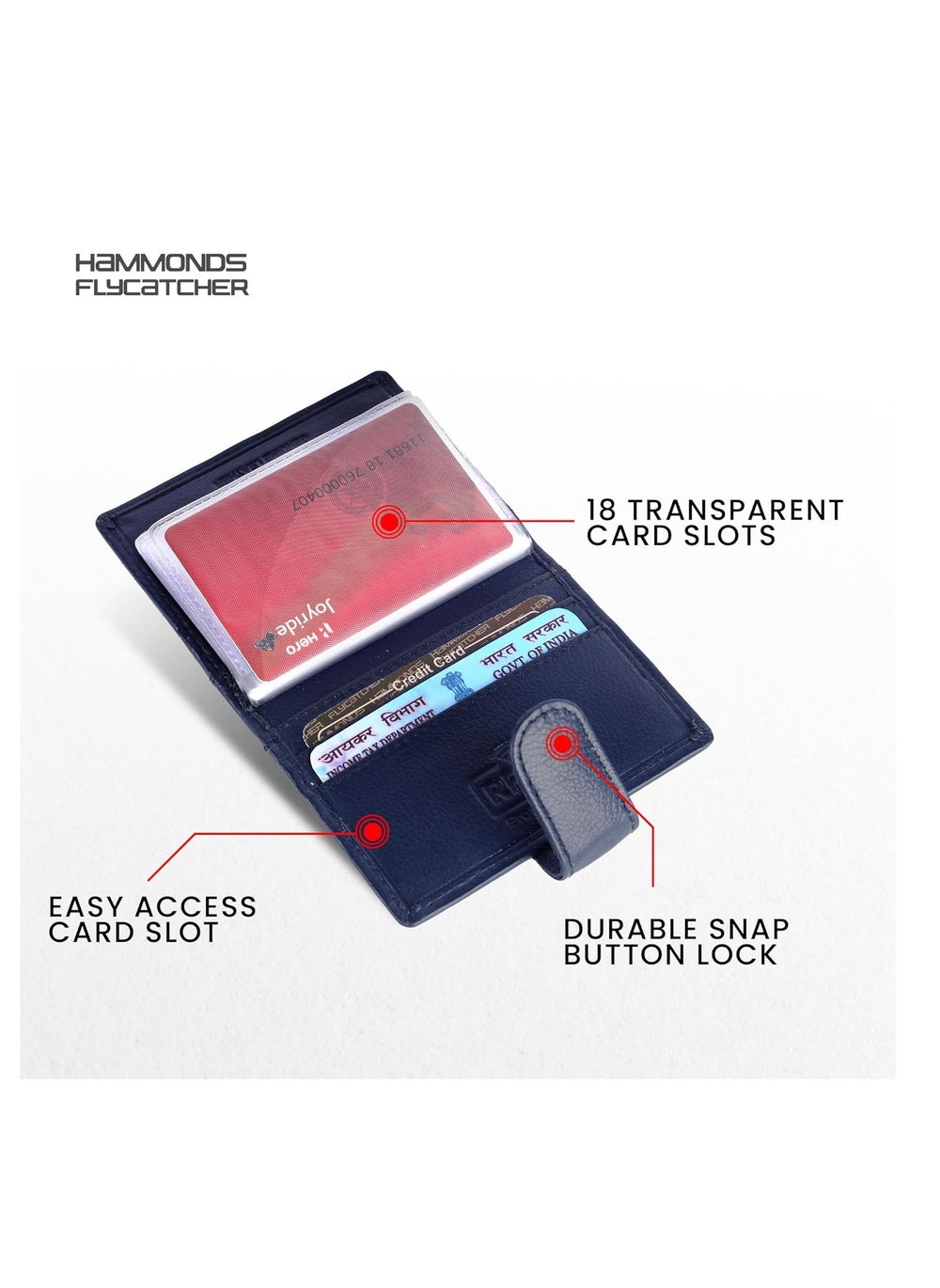 buy-hammonds-flycatcher-leather-card-holder-for-men-credit-card-holder-slim-bi-fold-rfid-protected-credit-card-wallet-for-men-with-18-card-slots-metal-snap-button-blue-1ypx_no7