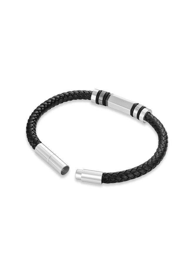 buy-cerruti-1881-narciso-two-tone-silver-and-black-leather-bracelet_5wg