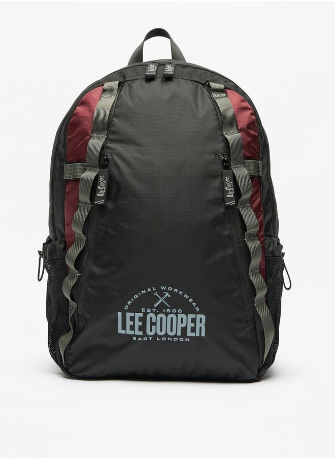 buy-lee-cooper-men-s-logo-print-backpack-with-adjustable-straps-and-zip-closure_84x