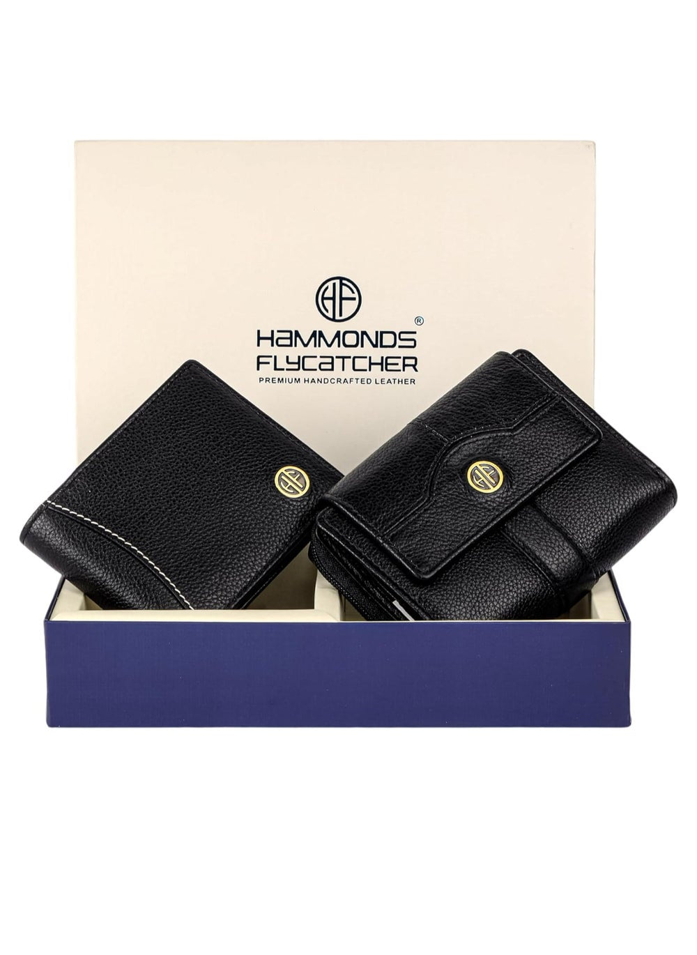 buy-hammonds-flycatcher-gift-combo-genuine-leather-wallets-for-men-and-women-stylish-couples-gift-set-with-multiple-card-slots-zipper-pockets-ramadan-eid-anniversary-and-wedding-gift-21ph_zrb