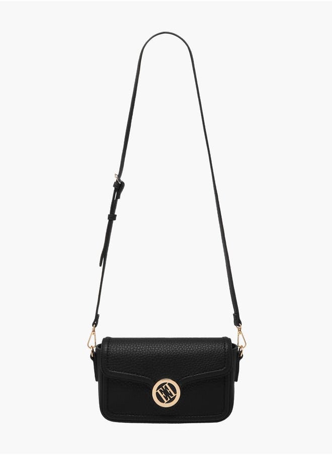buy-elle-women-monogram-accent-crossbody-bag-with-detachable-strap-and-flap-closure_5wr