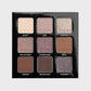 Luxe Jewel-Tone Eyeshadow Palette - 9 Shades