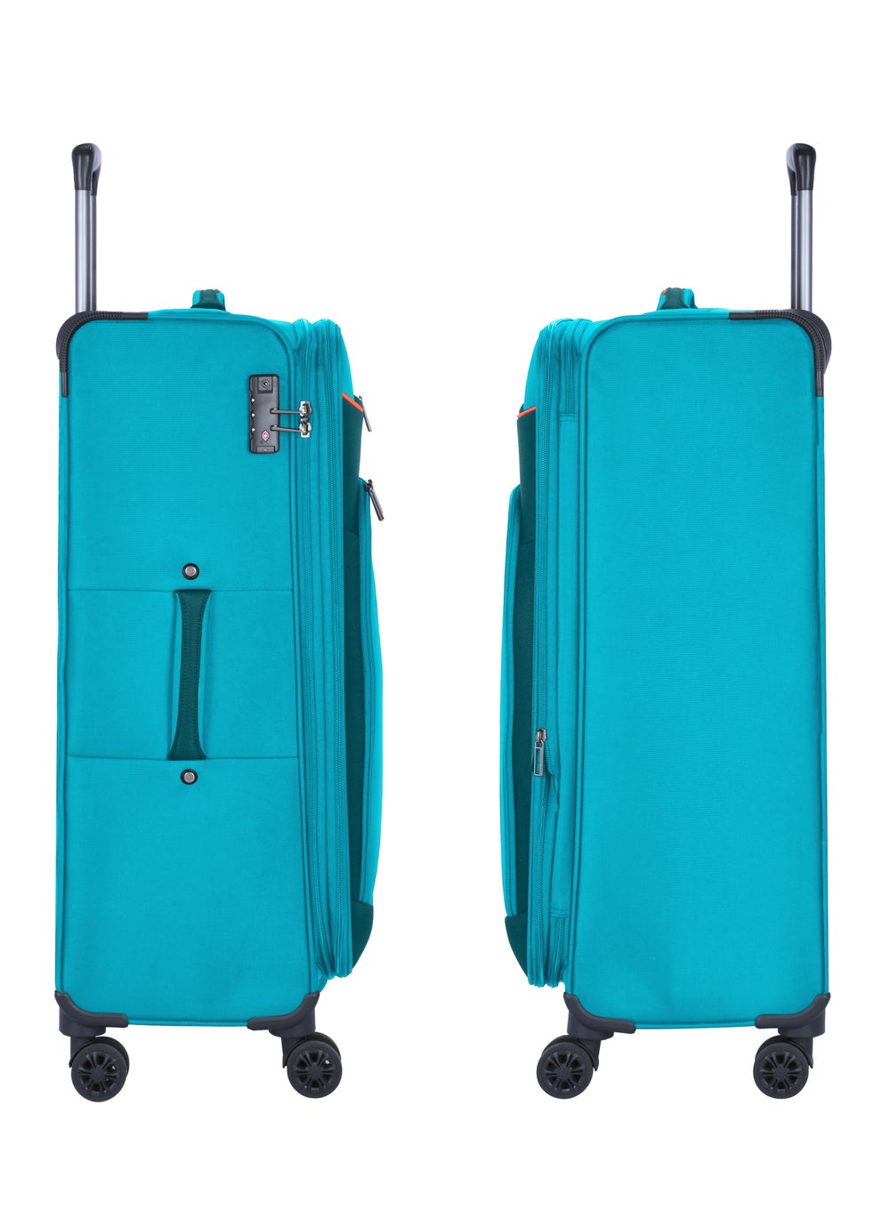buy-eminent-unisex-soft-travel-bag-medium-luggage-trolley-polyester-lightweight-expandable-4-double-spinner-wheeled-suitcase-with-3-digit-tsa-lock-e751-green_22n