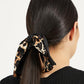 Chic Animal Print Hair Scrunchies – Set of 2