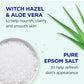 Dr Teal's Witch Hazel & Aloe Vera Epsom Bath Salt 1.36Kg