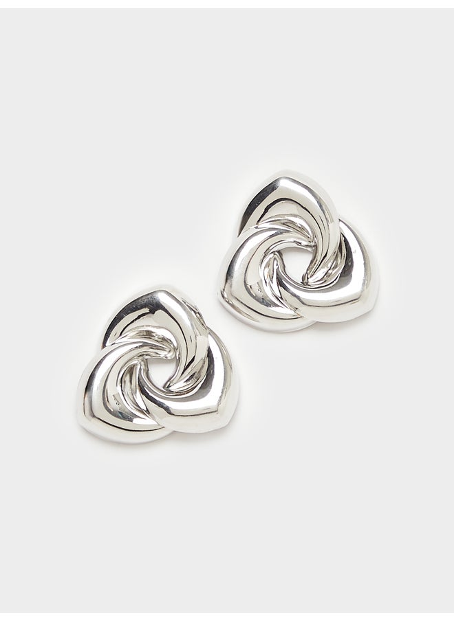 buy-styli-styli-metallic-finish-stud-earrings_h98