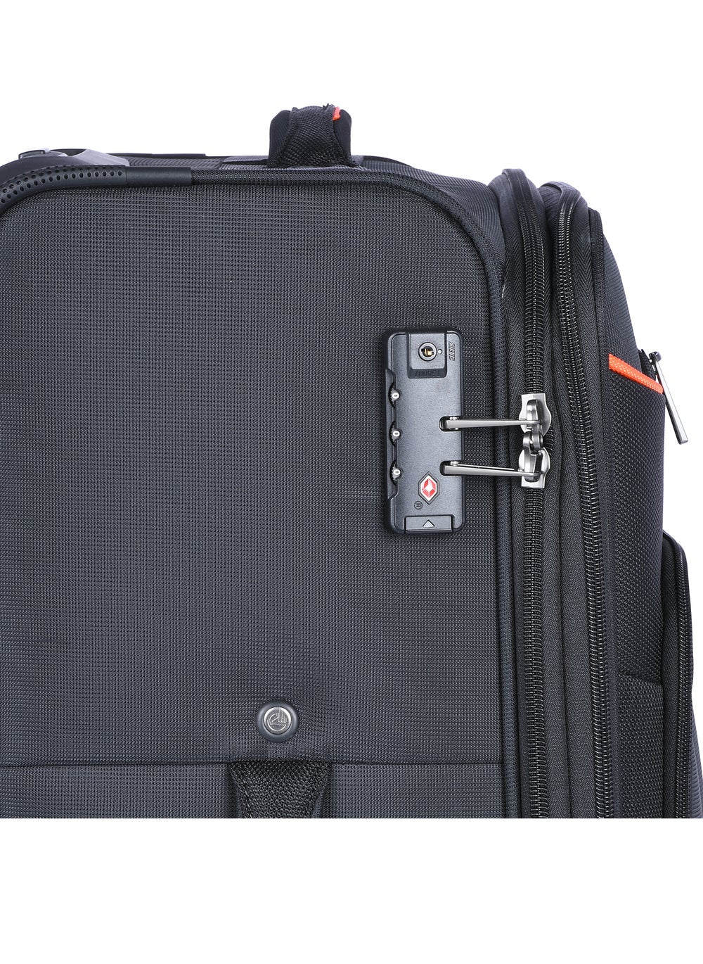 buy-eminent-expandable-luggage-trolley-bag-soft-suitcase-for-unisex-travel-polyester-shell-lightweight-with-tsa-lock-double-spinner-wheels-e777sz-large-checked-28-inch-black_6n4