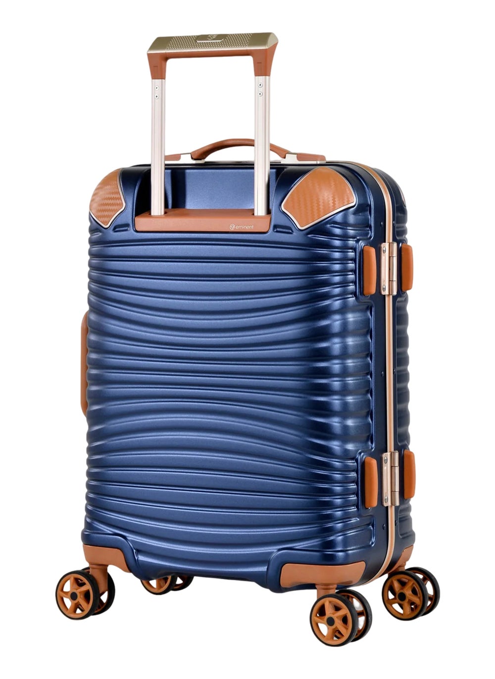buy-eminent-hard-case-travel-bags-makrolon-polycarbonate-gold-jetstream-aluminum-frame-luggage-zipper-less-suitcase-extra-corner-protection-double-tsa-lock-e9r1-carry-on-20-inch-blue-moon_piv